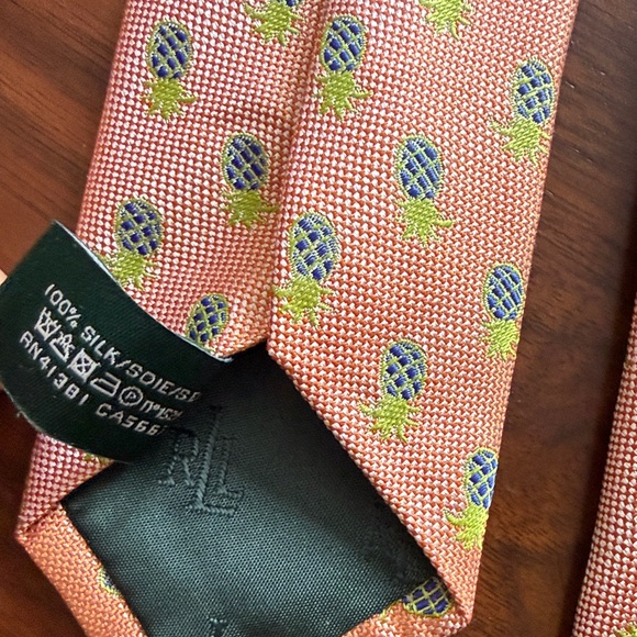 Lauren ralph lauren - rapPink Patterned Men's Tie - silk - Picture 4 of 6